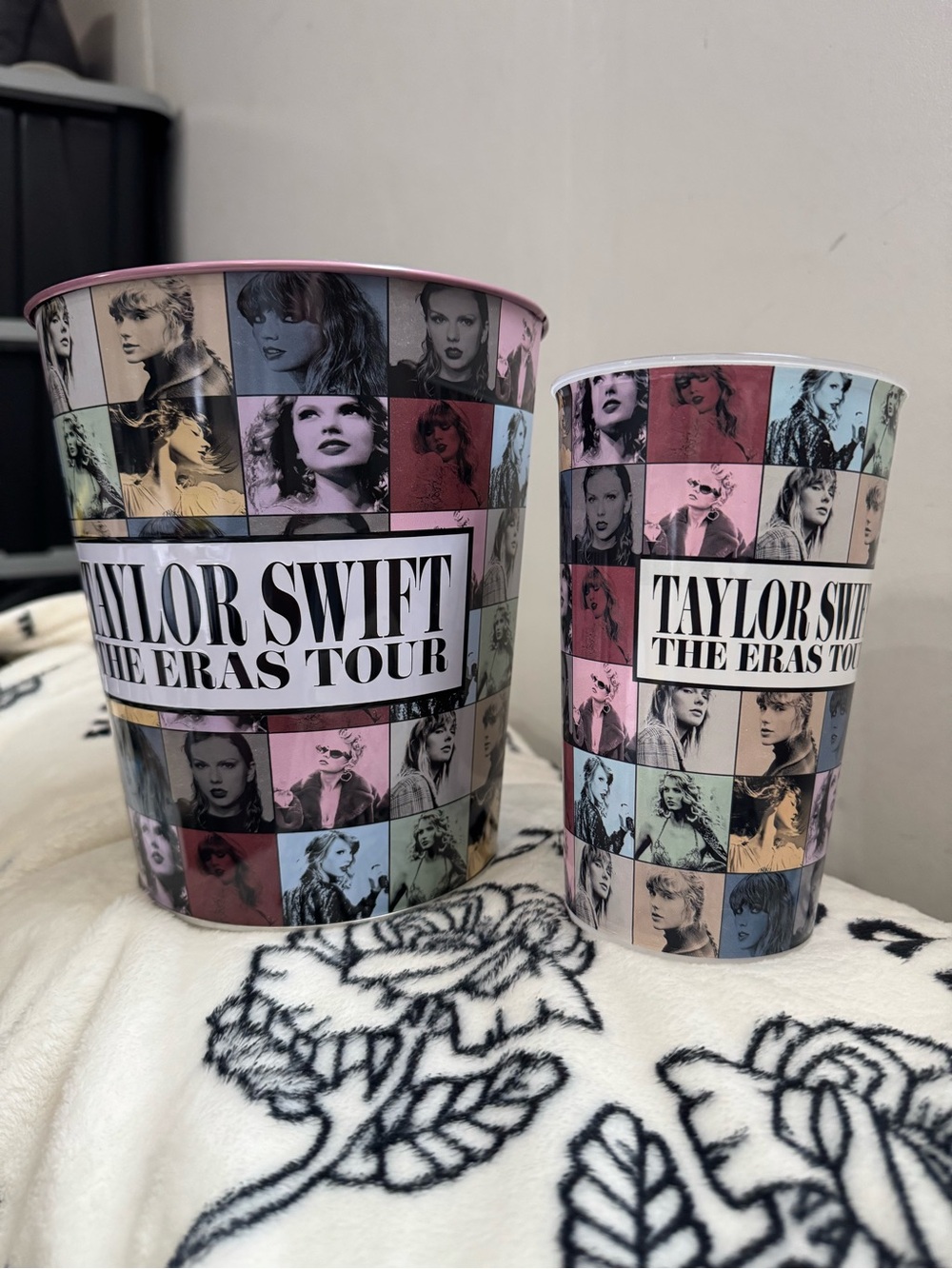 Taylor Swift Eras Tour Popcorn Bucket and Cup